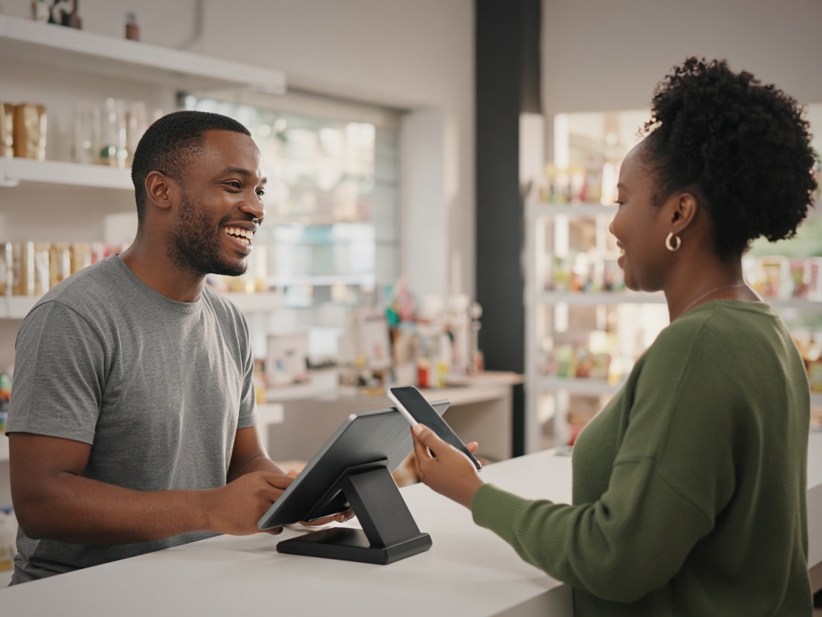 Retail checkout running a cloud point-of-sale